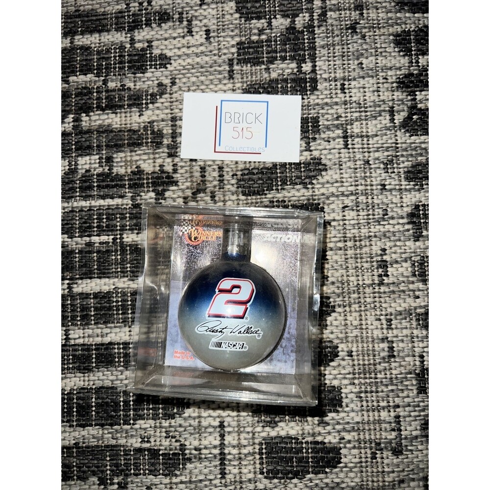 Rusty Wallace #2 Christmas Ornament Holiday Winner's Circle Brand NASCAR New